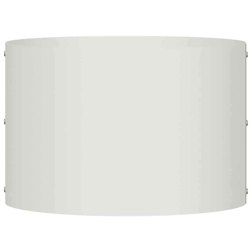 Plante ring 5 pcs Hvit 30 x 30 x 20 cm Kaldvalsestål