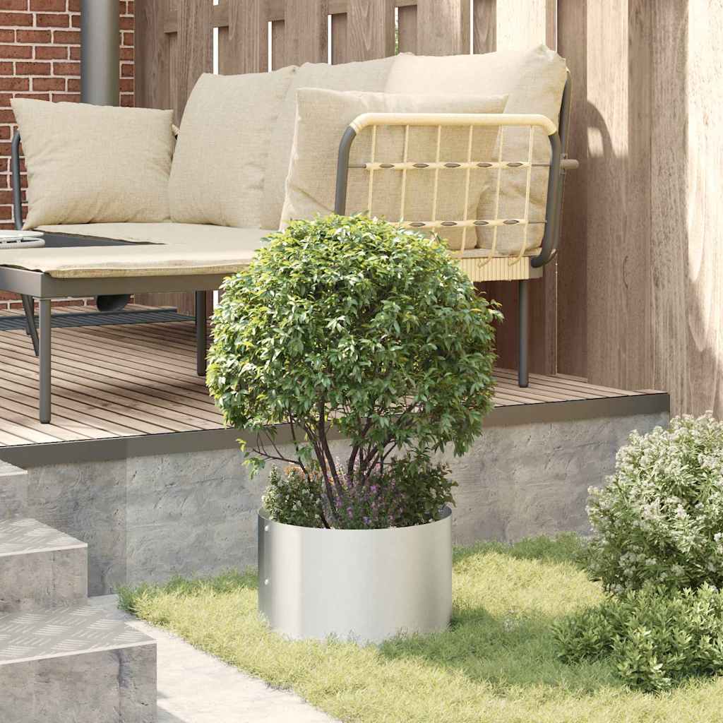 Plante ring sølv 30 x 30 x 20 cm Galvanisert Stål