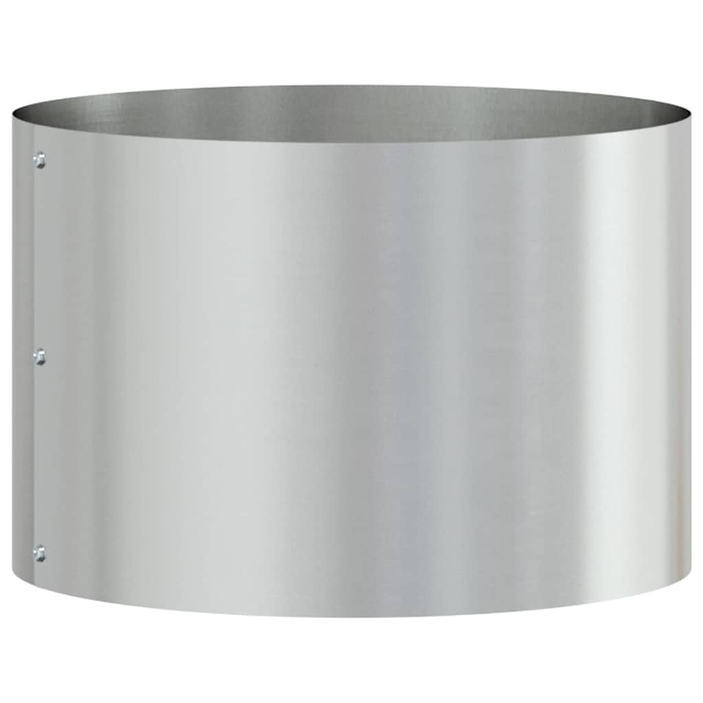 Plante ring sølv 30 x 30 x 20 cm Galvanisert Stål