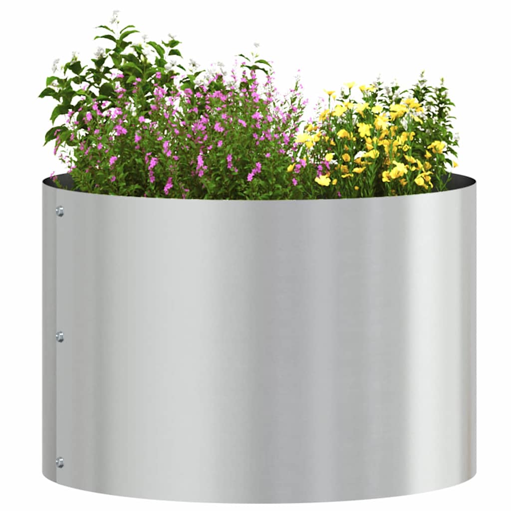 Plante ring sølv 30 x 30 x 20 cm Galvanisert Stål