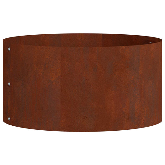 Plante ring 5 pcs Brun 40 x 40 x 20 cm Cortenstål