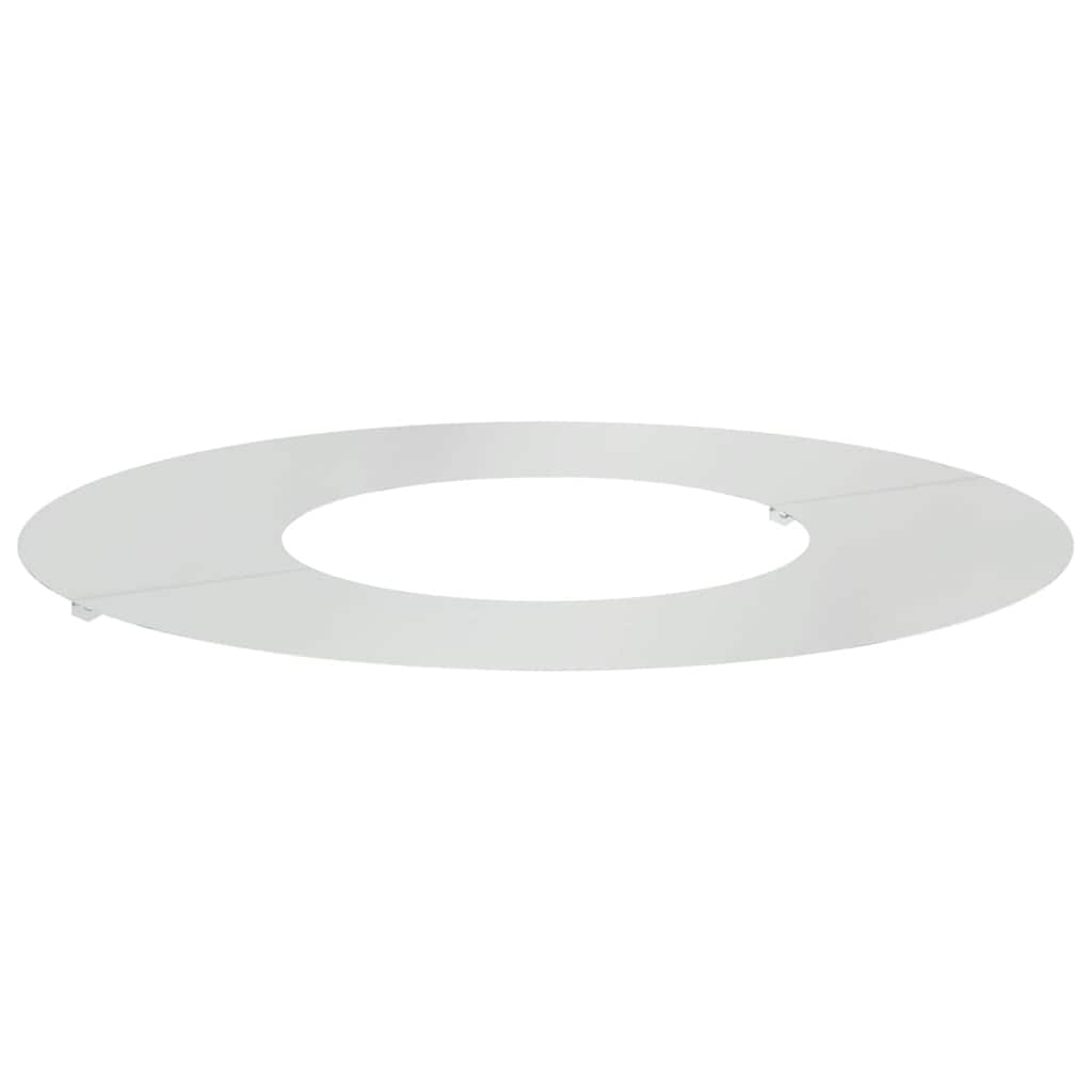 passende for Flat Tre Ring sølv Ø30 / 60 cm Galvanisert stål