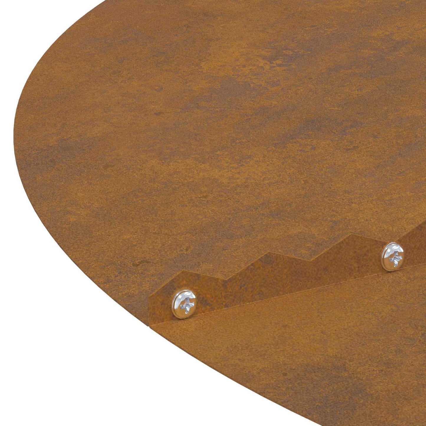 passende for Flat Tre Ring Brun Ø30 / 60 cm Cortenstål