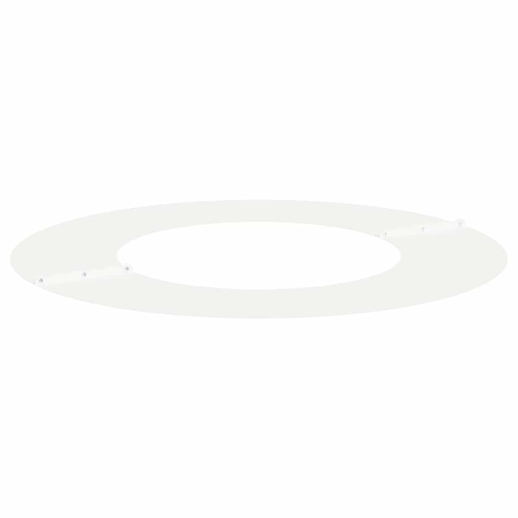 passende for Flat Tre Ring Hvit Ø40 / 70 cm Stål