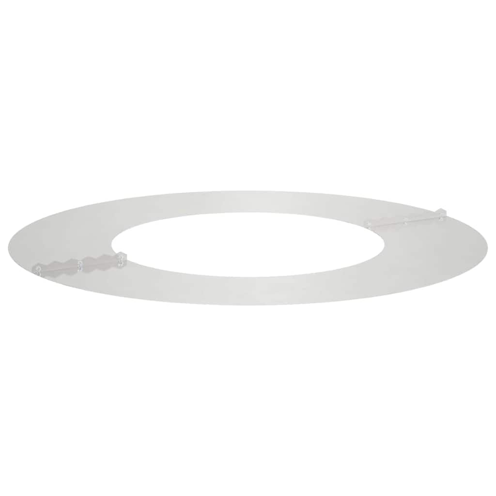 passende for Flat Tre Ringer 5 pcs sølv Ø40 / 70 cm