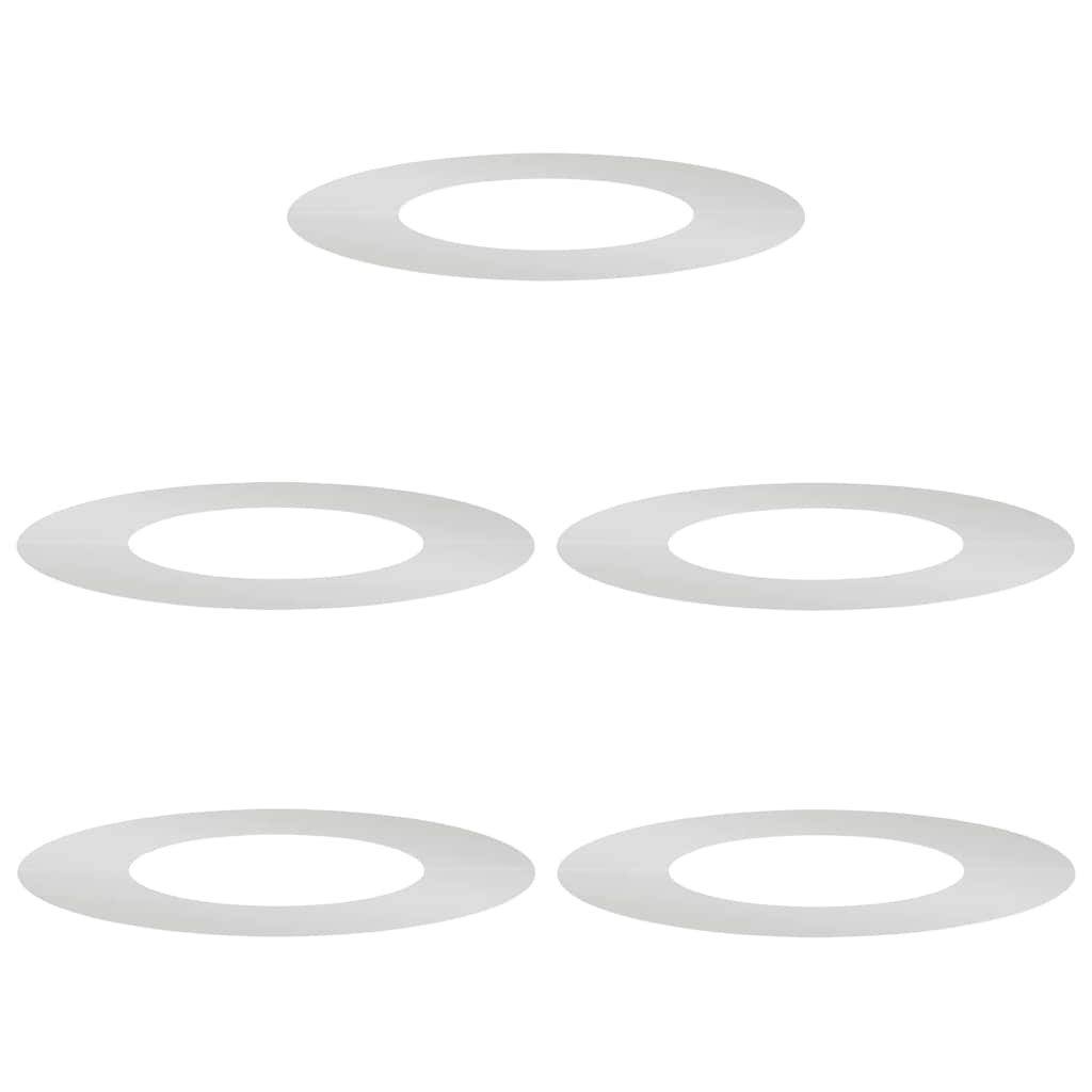 passende for Flat Tre Ringer 5 pcs sølv Ø40 / 70 cm