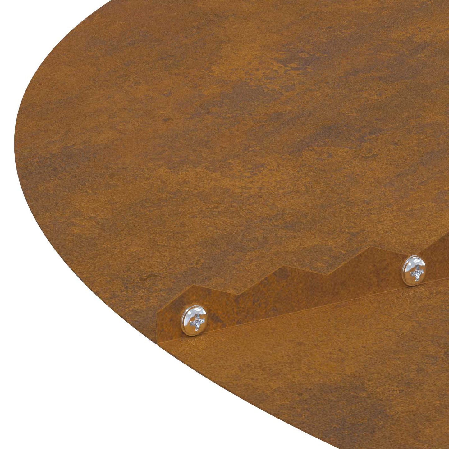 passende for Flat Tre Ring Brun Ø40 / 70 cm Cortenstål