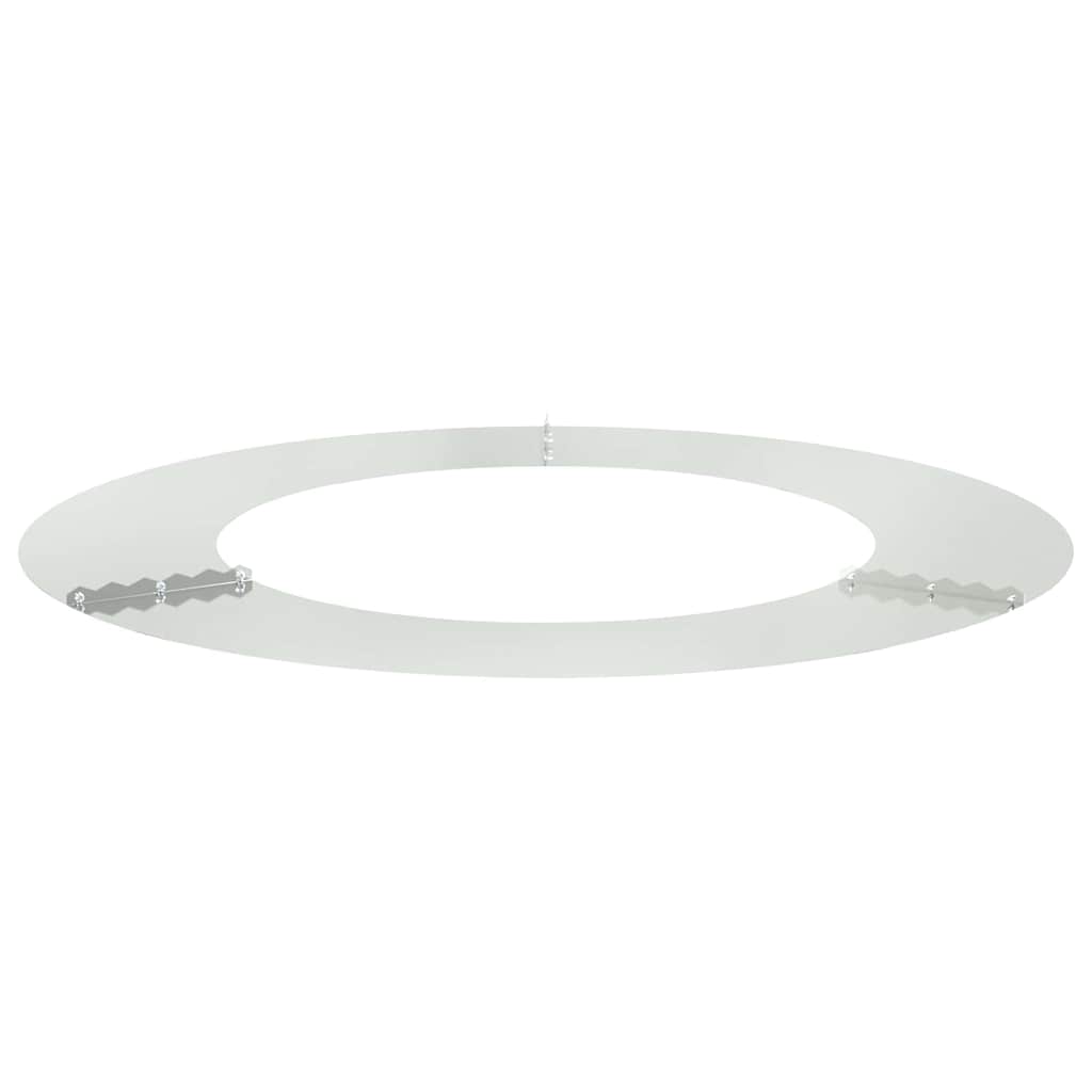 passende for Flat Tre Ring sølv Ø50 / 80 cm Galvanisert stål