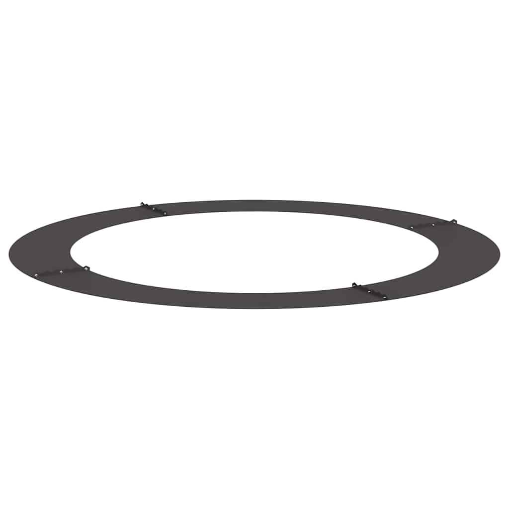 passende for Flat Tre Ringer 5 pcs Svart Ø90 / 120 cm Stål