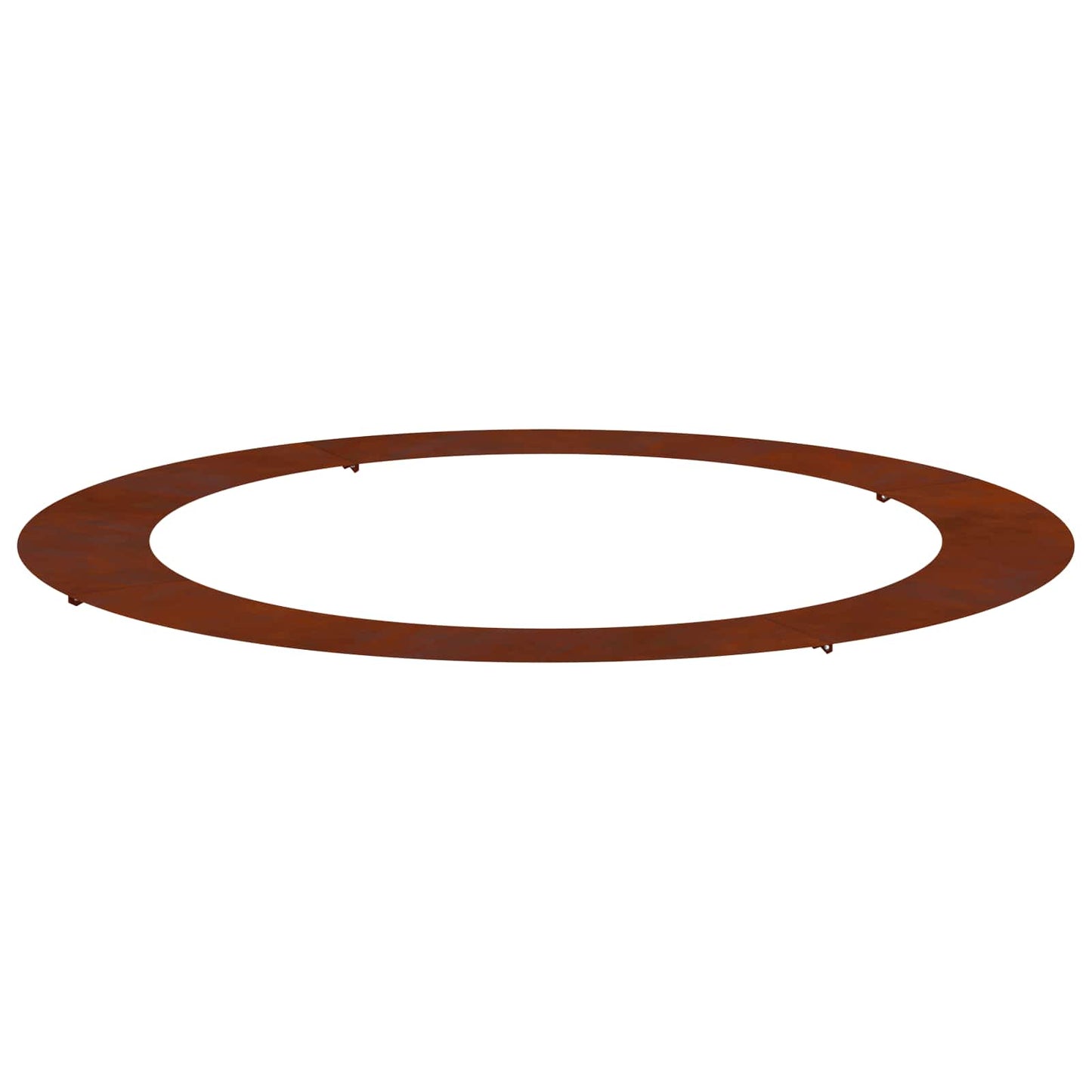 passende for Flat Tre Ring Brun Ø90 / 120 cm Cortenstål vidaXL
