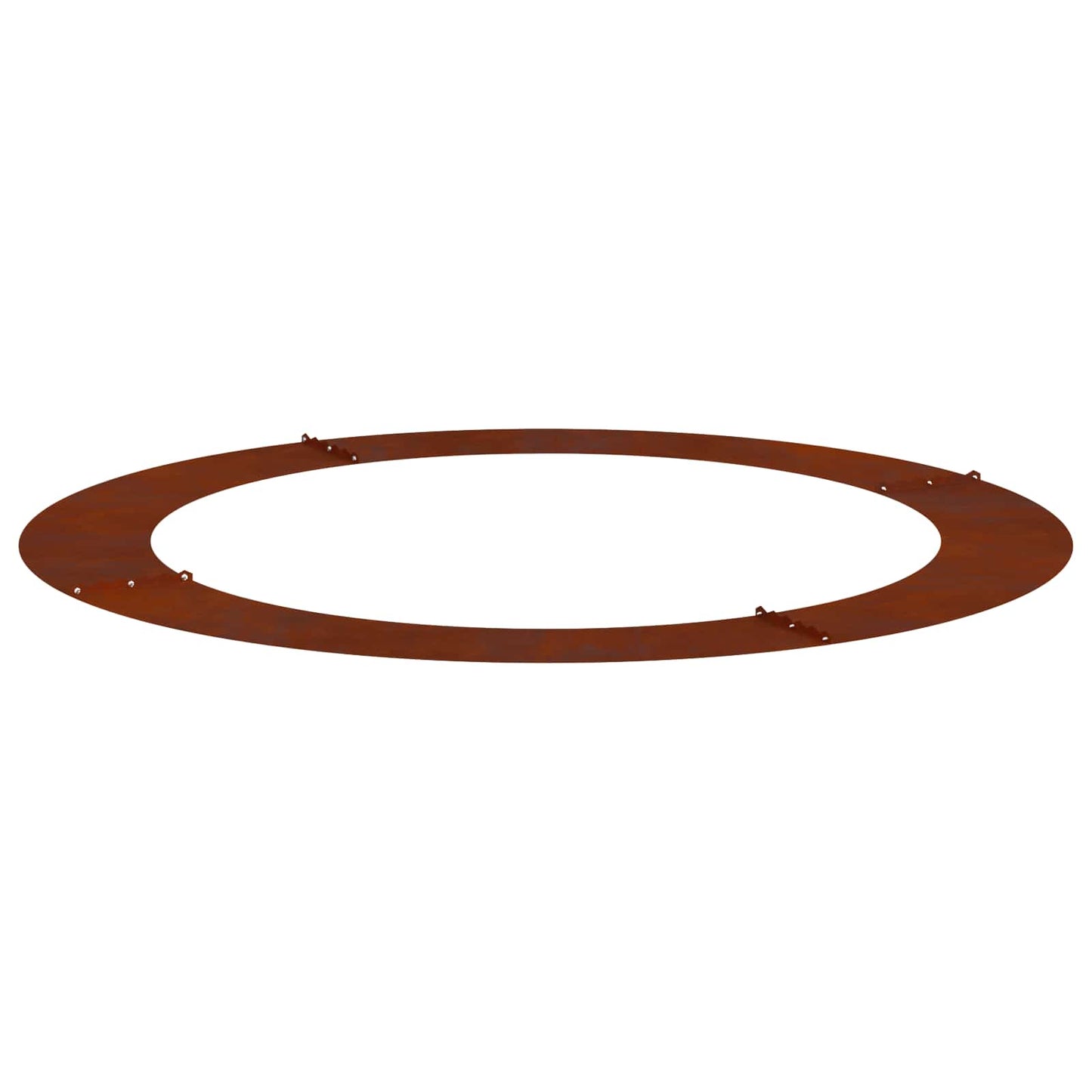 passende for Flat Tre Ring Brun Ø90 / 120 cm Cortenstål vidaXL