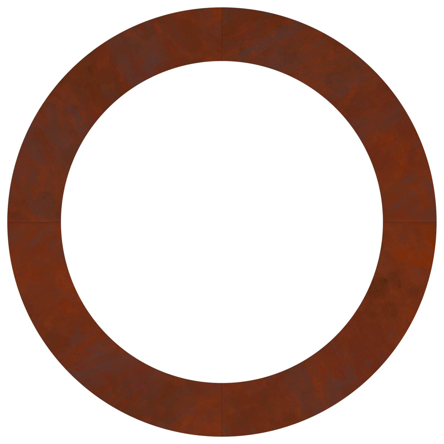 passende for Flat Tre Ring Brun Ø90 / 120 cm Cortenstål vidaXL
