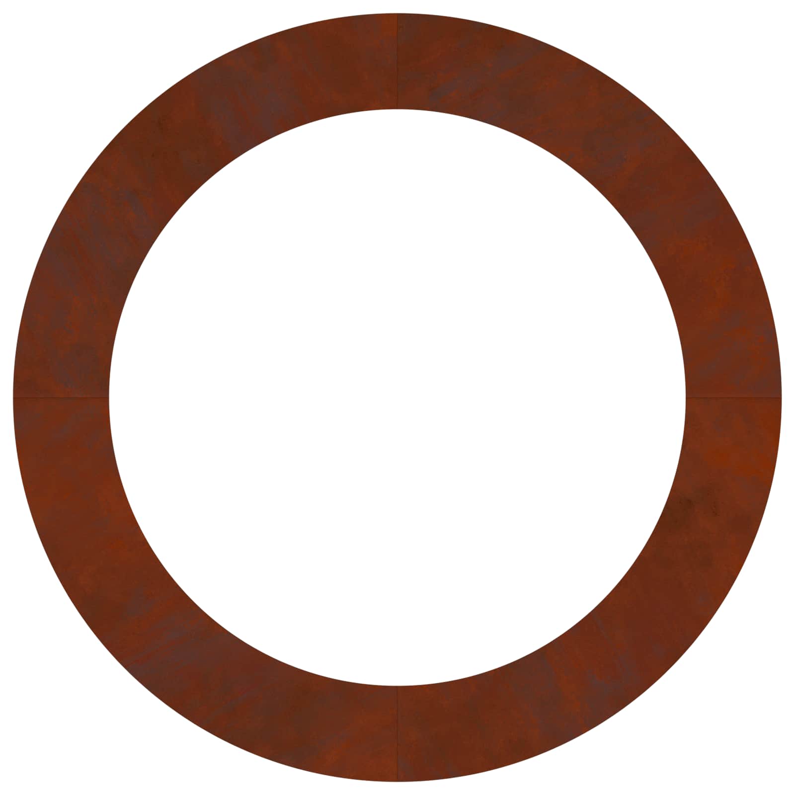 passende for Flat Tre Ring Brun Ø90 / 120 cm Cortenstål vidaXL
