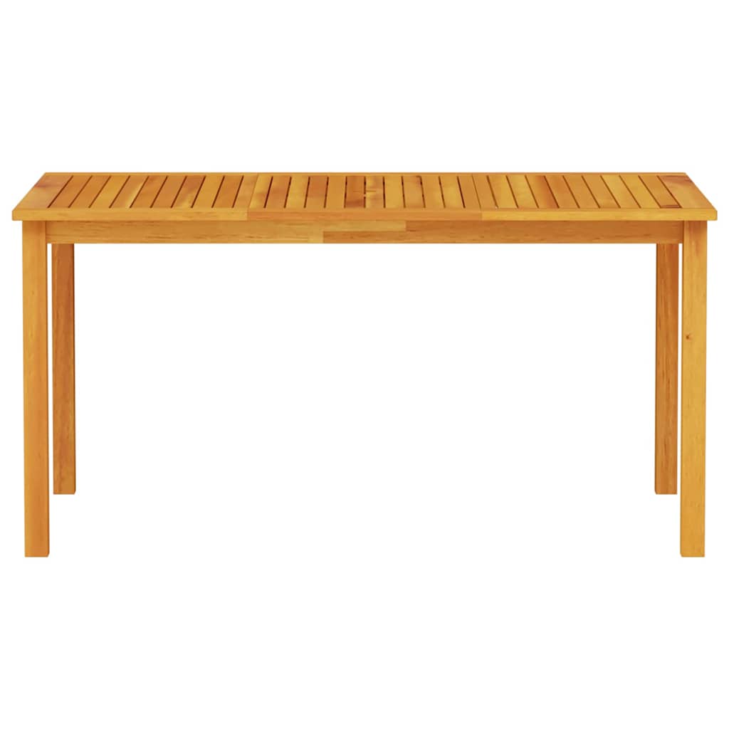 Hage Spisegruppe 5 pcs Brun Solid akasietre vidaXL