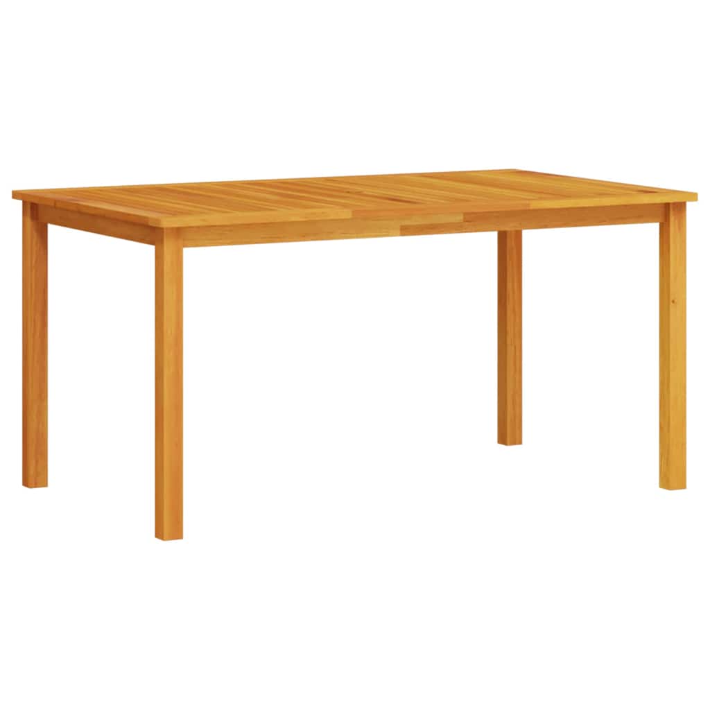 Hage Spisegruppe 7 pcs Brun Solid akasietre vidaXL