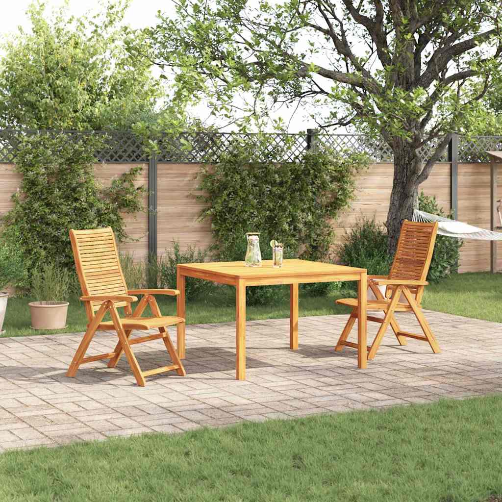 Hage Spisegruppe 3 pcs Brun Solid akasietre