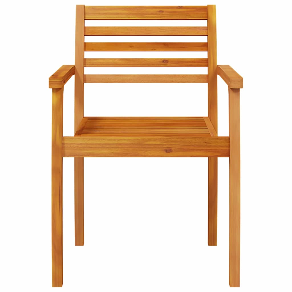 Hage Spisegruppe 9 pcs Brun Solid akasietre