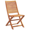 Hage Spisegruppe med pute 5 pcs Brun heltre akasie