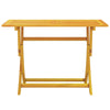 Hage Spisegruppe med pute 5 pcs Brun heltre akasie
