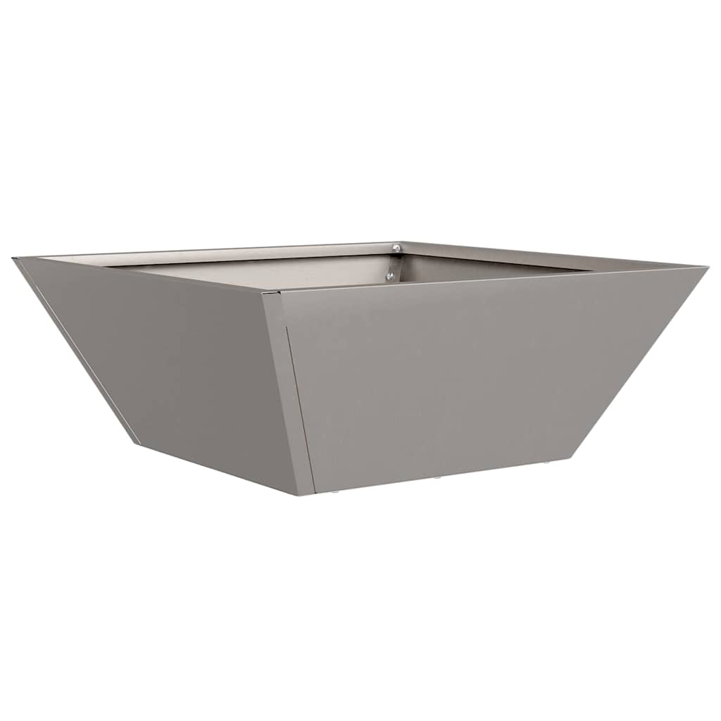 Hageblomsterpotte 5 pcs Rusten 40 x 40 x 15 cm Cortenstål