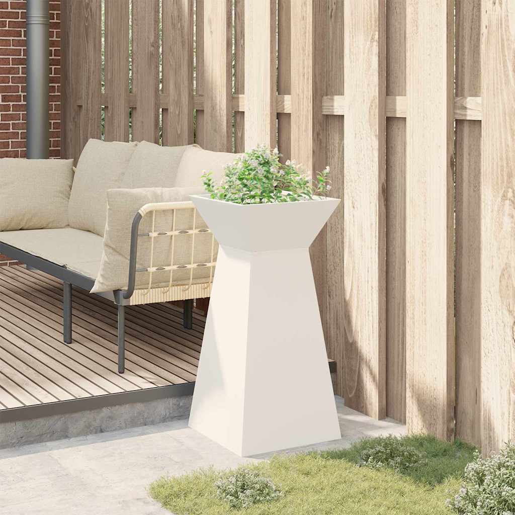 Søyleplanter Hvit 35 x 35 x 73 cm