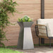 Søyleplanter 2 pcs sølv 35 x 35 x 73 cm