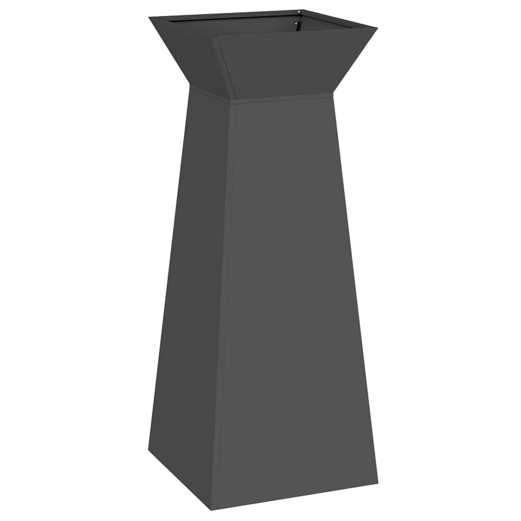 Søyleplanter Svart 40 x 40 x 100 cm
