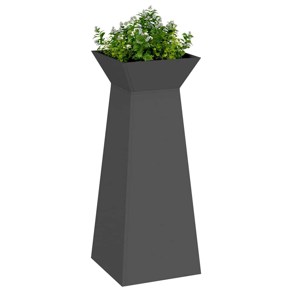 Søyleplanter Svart 40 x 40 x 100 cm