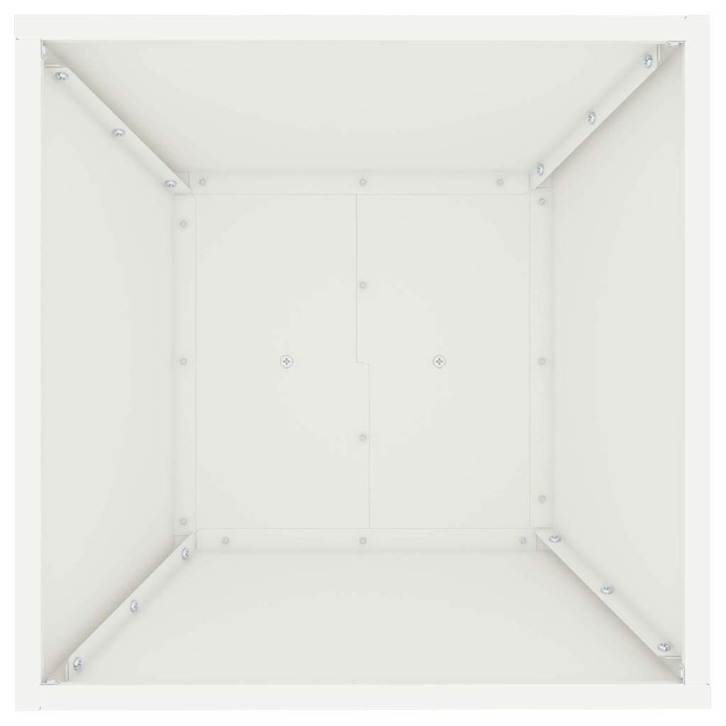 Søyleplanter Hvit 40 x 40 x 100 cm