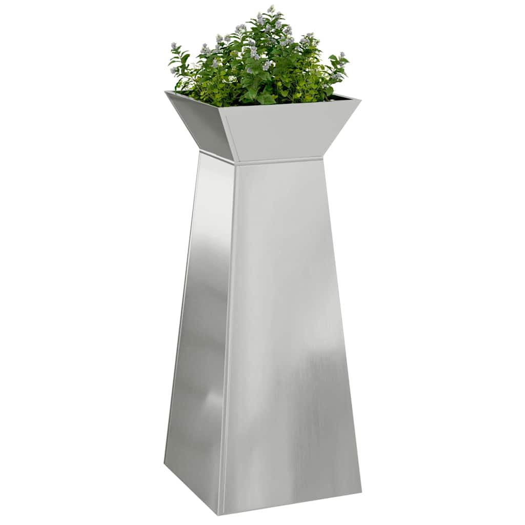 Søyleplanter sølv 40 x 40 x 100 cm