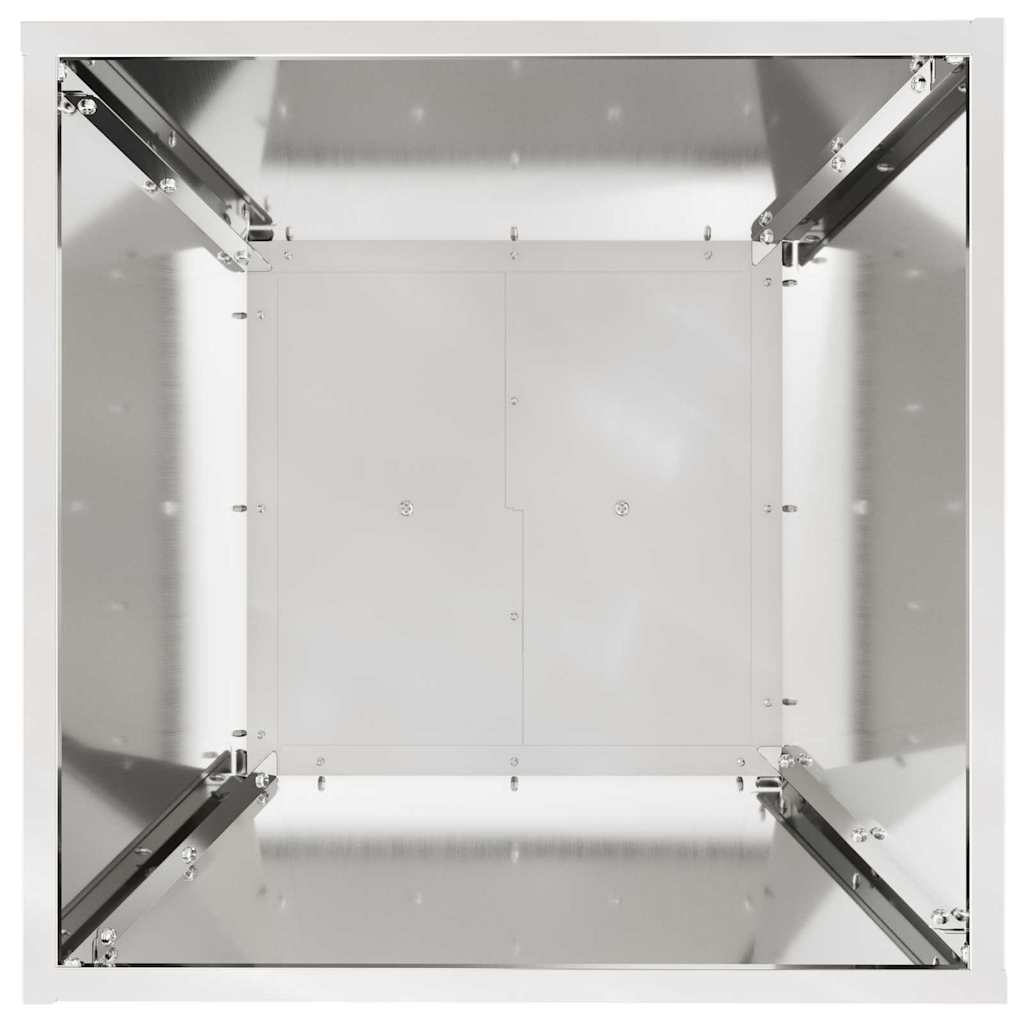 Søyleplanter sølv 40 x 40 x 100 cm