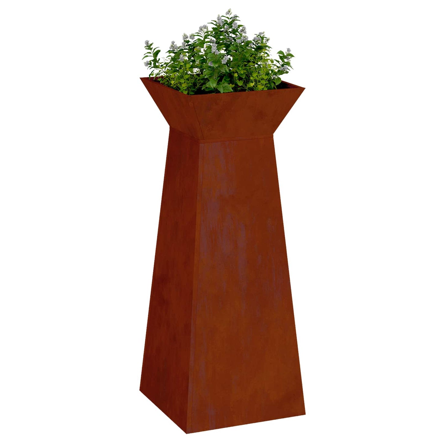 Søyleplanter sølv 40 x 40 x 100 cm