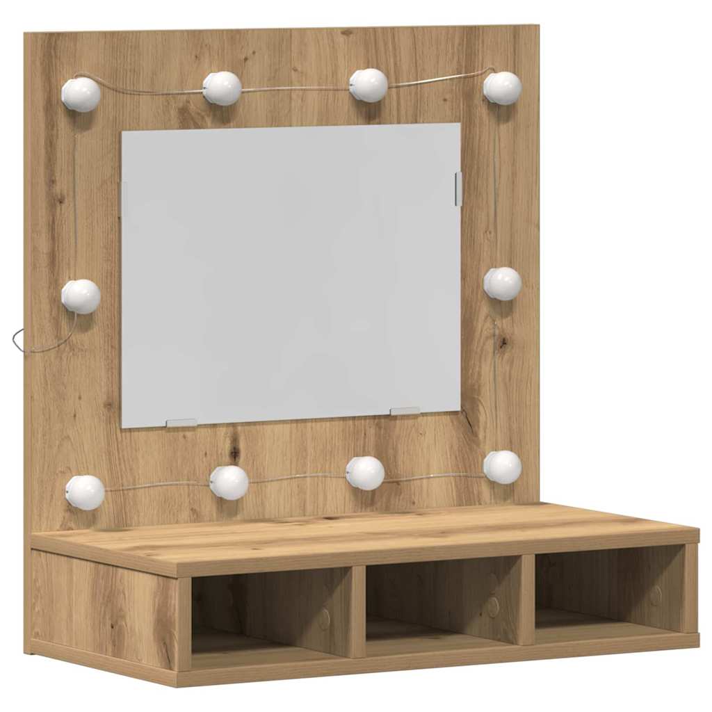 Speilskap Artisan Eik 60 x 31,5 x 62 cm Konstruert tre