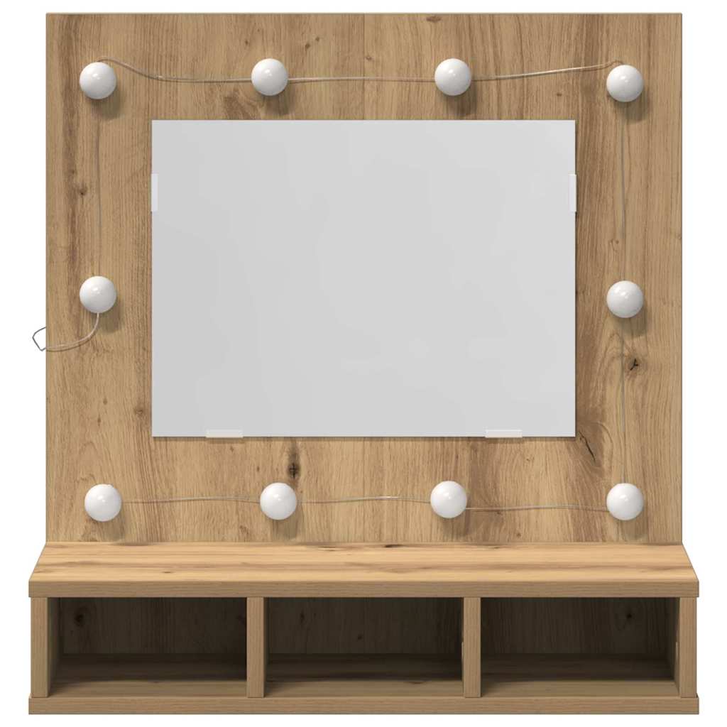 Speilskap Artisan Eik 60 x 31,5 x 62 cm Konstruert tre