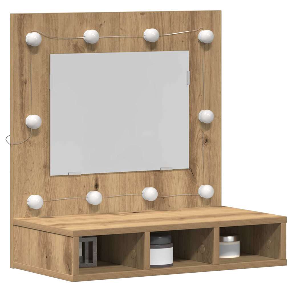 Speilskap Artisan Eik 60 x 31,5 x 62 cm Konstruert tre