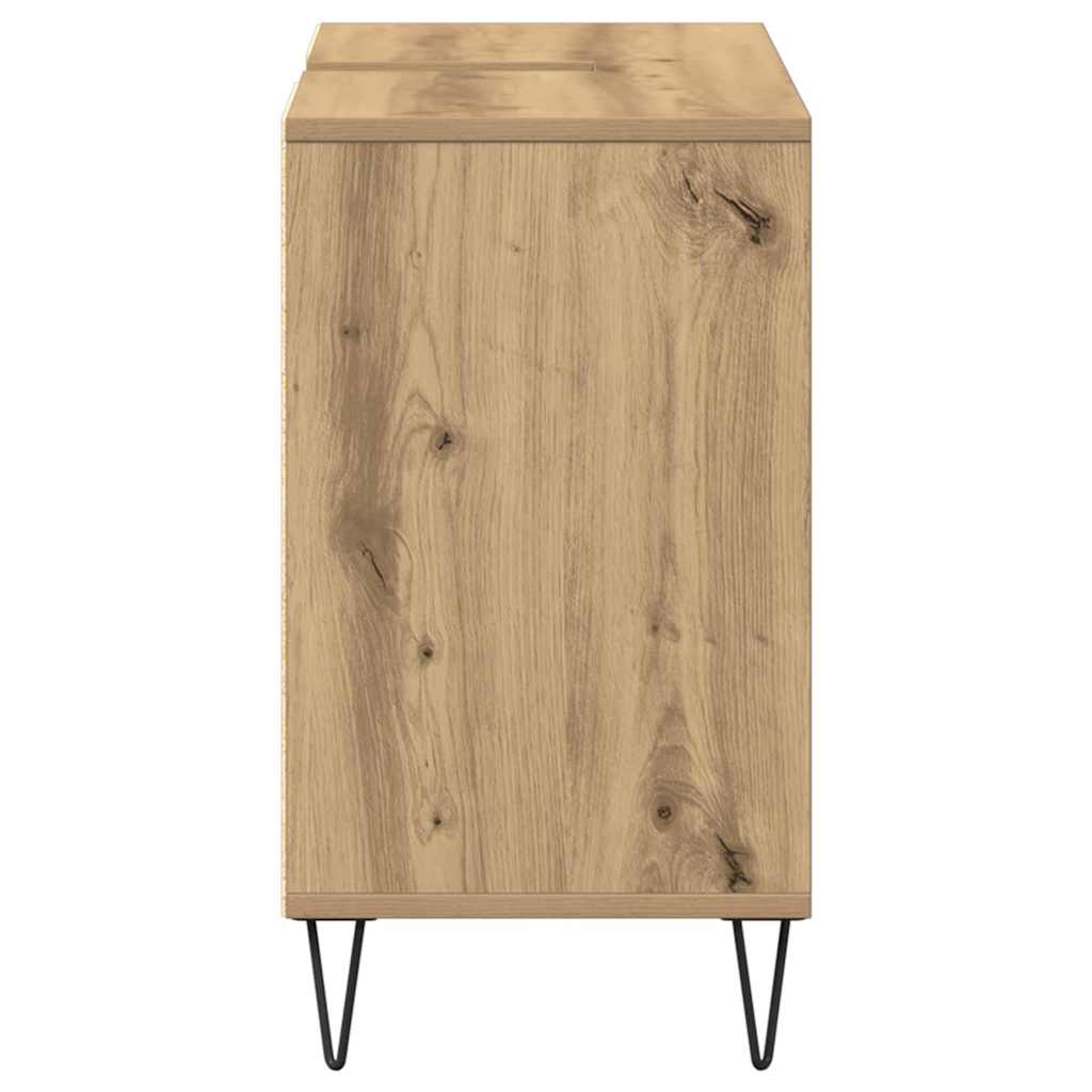 Baderomsskap Artisan Eik 80 x 33 x 60 cm Konstruert tre