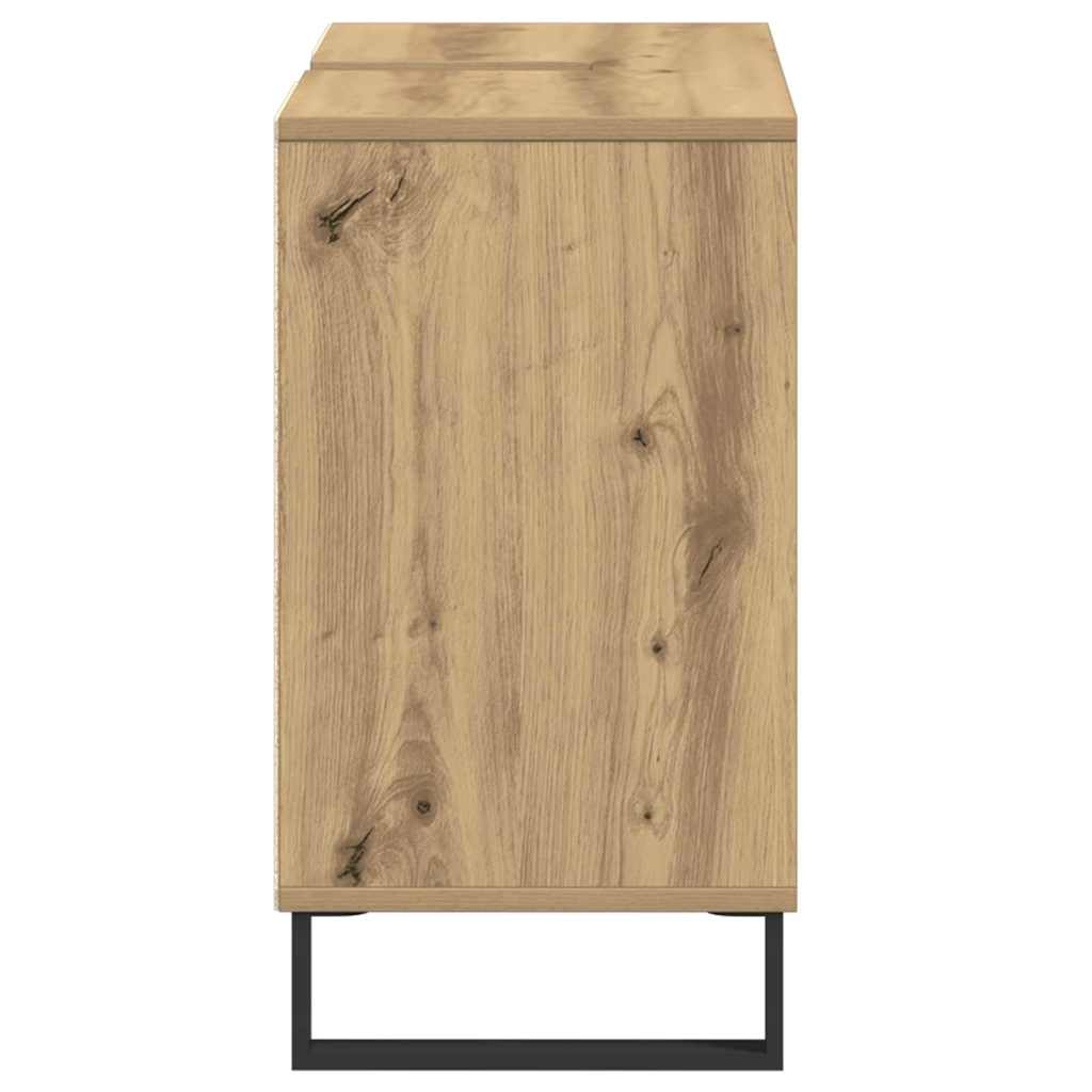 Baderomsskap Artisan Eik 80 x 33 x 60 cm Konstruert tre