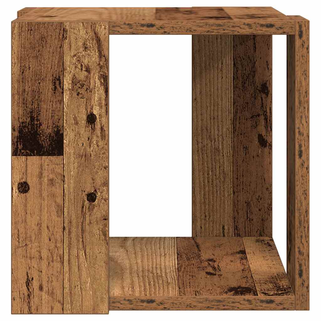Kaffebord Gamle tre 32 x 32 x 30 cm Konstruert tre
