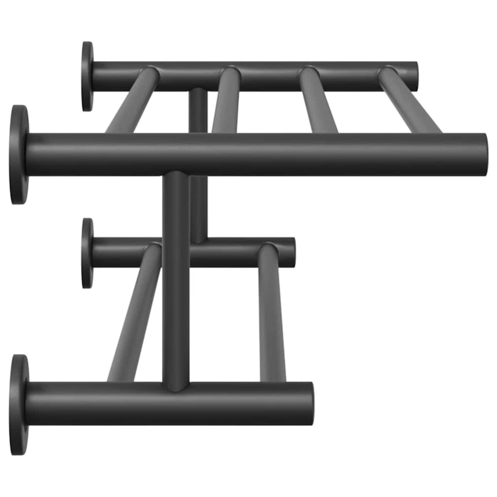 Håndkle Rack Svart 61 x 23 x 17 cm Rustfritt stål