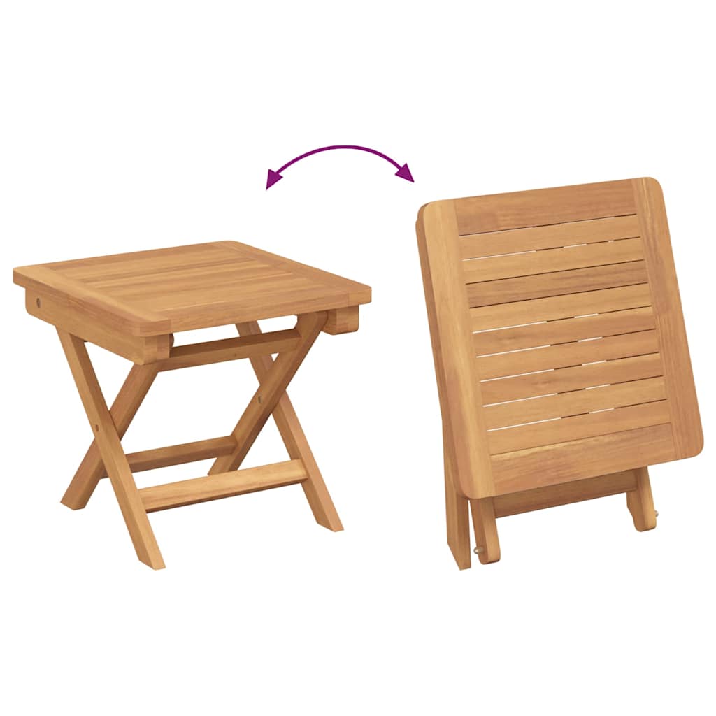 Solstol 2 pcs Brun 198 x 55 x 58,5 cm Massivt Teaktre