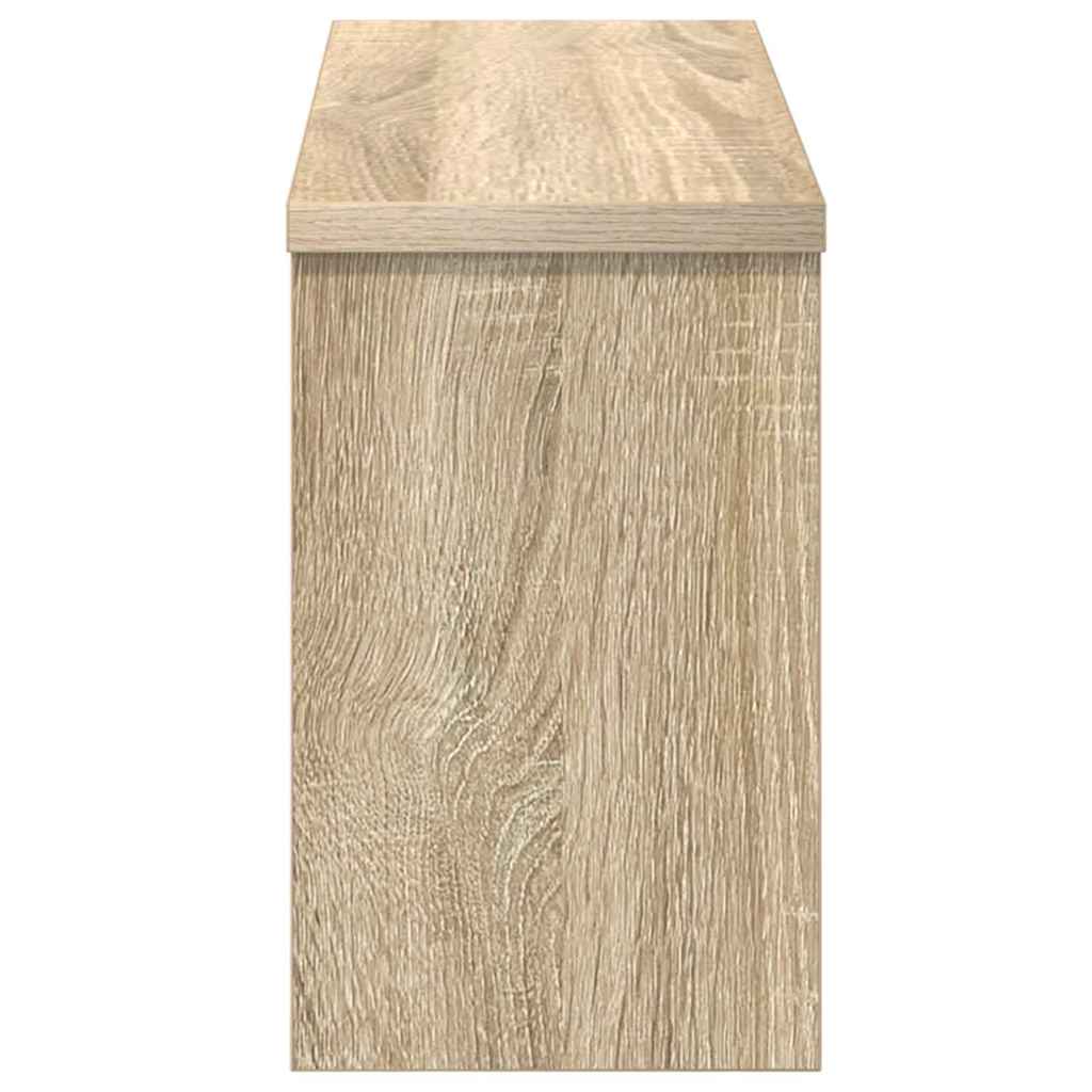 Vegghengt kleshenger Sonoma eik 50 x 16 x 26 cm Konstruert tre