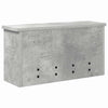 Vegghengt kleshenger Betonggrå 50 x 16 x 26 cm Konstruert tre