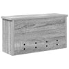 Vegghengt kleshenger Grå sonoma 50 x 16 x 26 cm Konstruert tre
