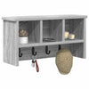 Vegghengt kleshenger Grå sonoma 50 x 16 x 26 cm Konstruert tre