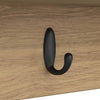 Vegghengt kleshenger artisan eik 50 x 16 x 26 cm Konstruert tre