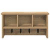 Vegghengt kleshenger artisan eik 50 x 16 x 26 cm Konstruert tre