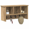 Vegghengt kleshenger artisan eik 50 x 16 x 26 cm Konstruert tre