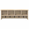 Vegghengt kleshenger Sonoma eik 75 x 16 x 26 cm Konstruert tre