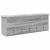 Vegghengt kleshenger Grå sonoma 75 x 16 x 26 cm Konstruert tre