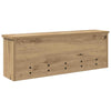 Vegghengt kleshenger artisan eik 75 x 16 x 26 cm Konstruert tre